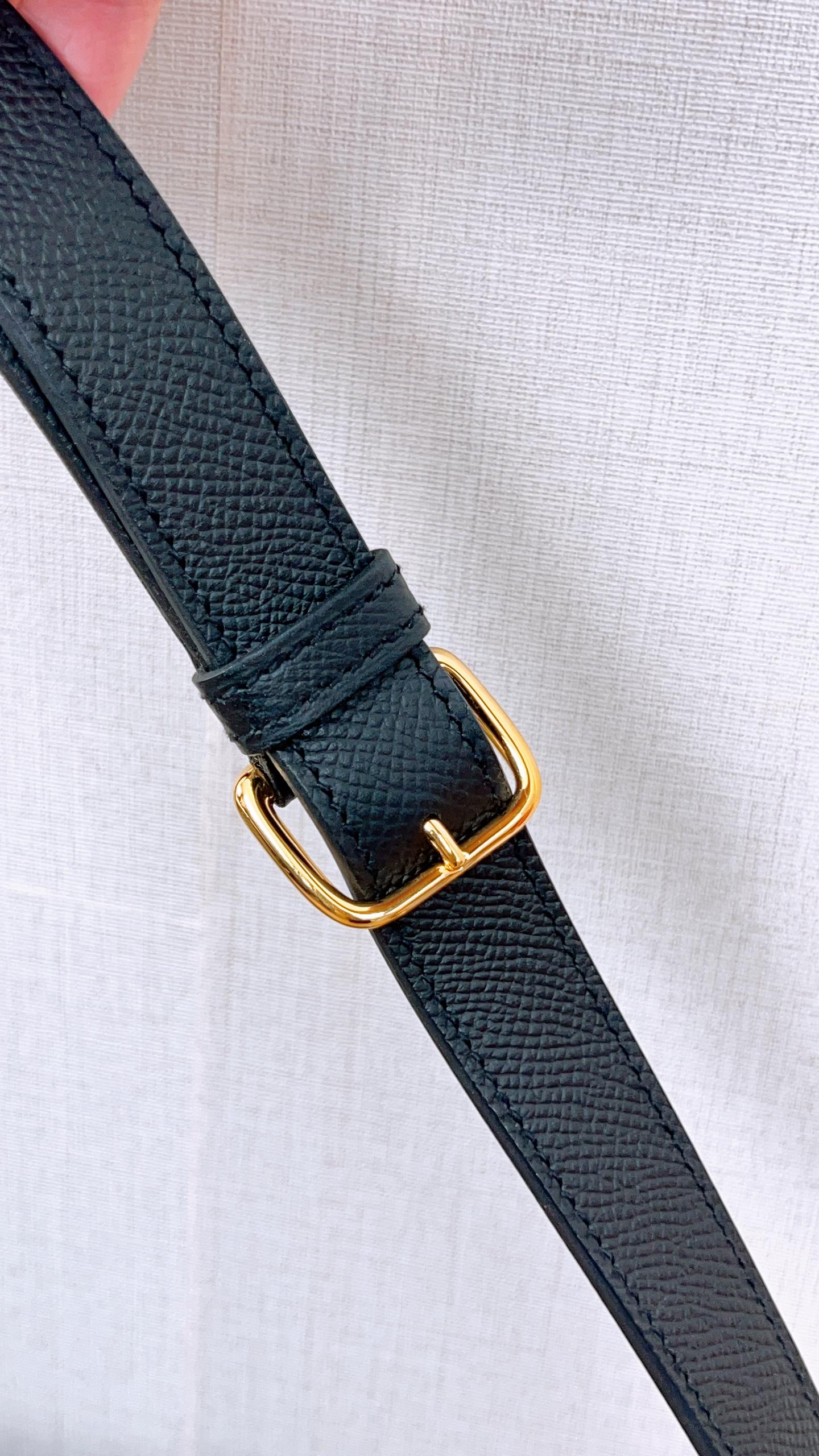 Hermes Noir Della Ella GHW