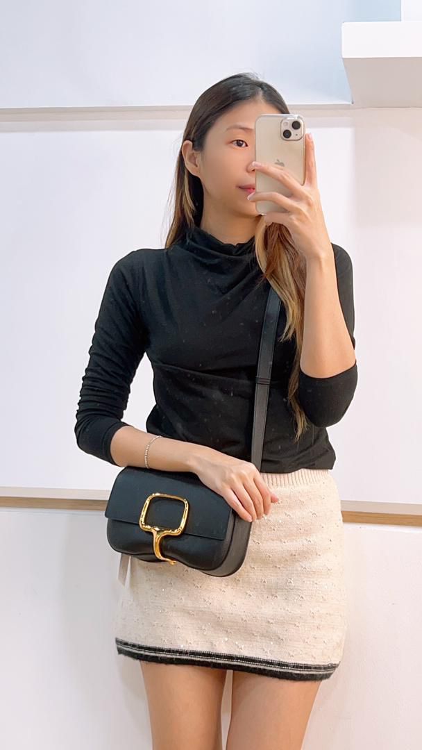 Hermes Noir Della Ella GHW