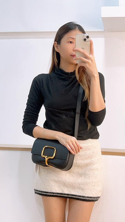 Hermes Noir Della Ella GHW