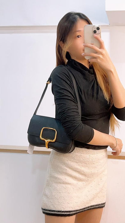 Hermes Noir Della Ella GHW