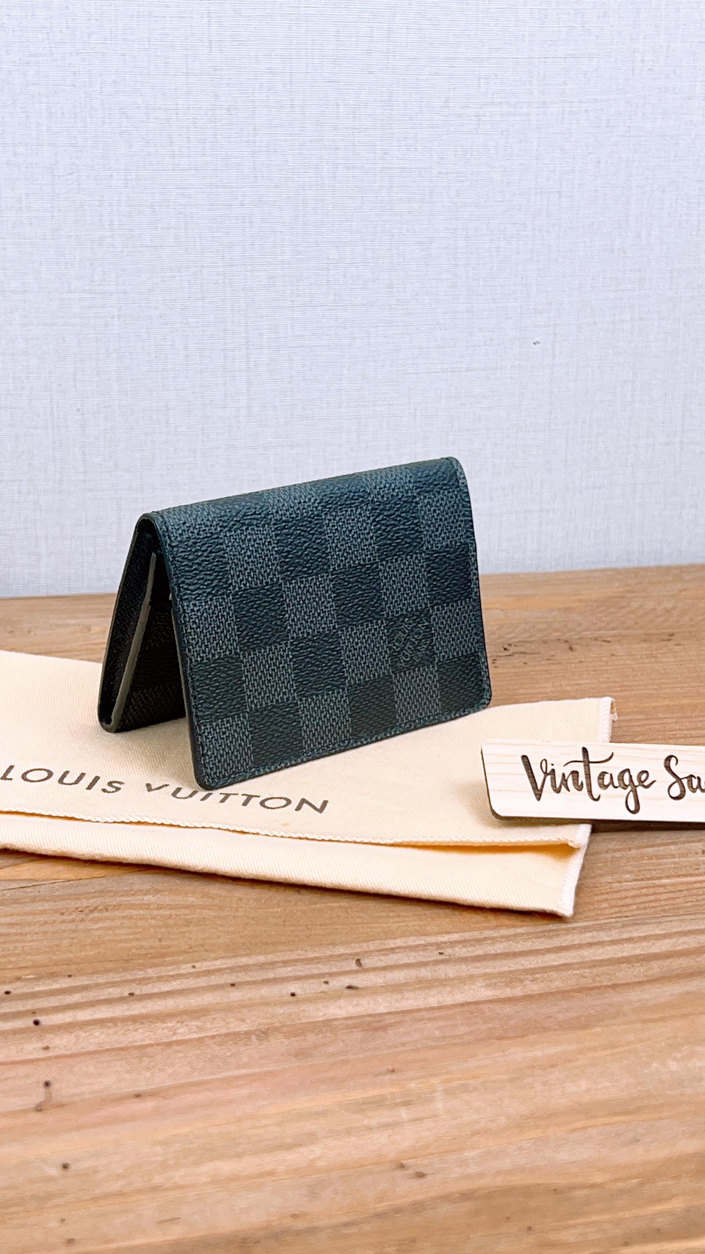 LV Damier Ebene Business Card Holder