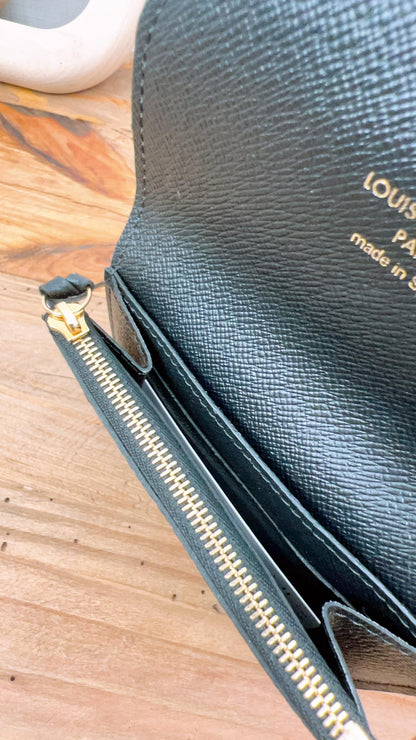 YSL Black Grain de Poudre Small WOC