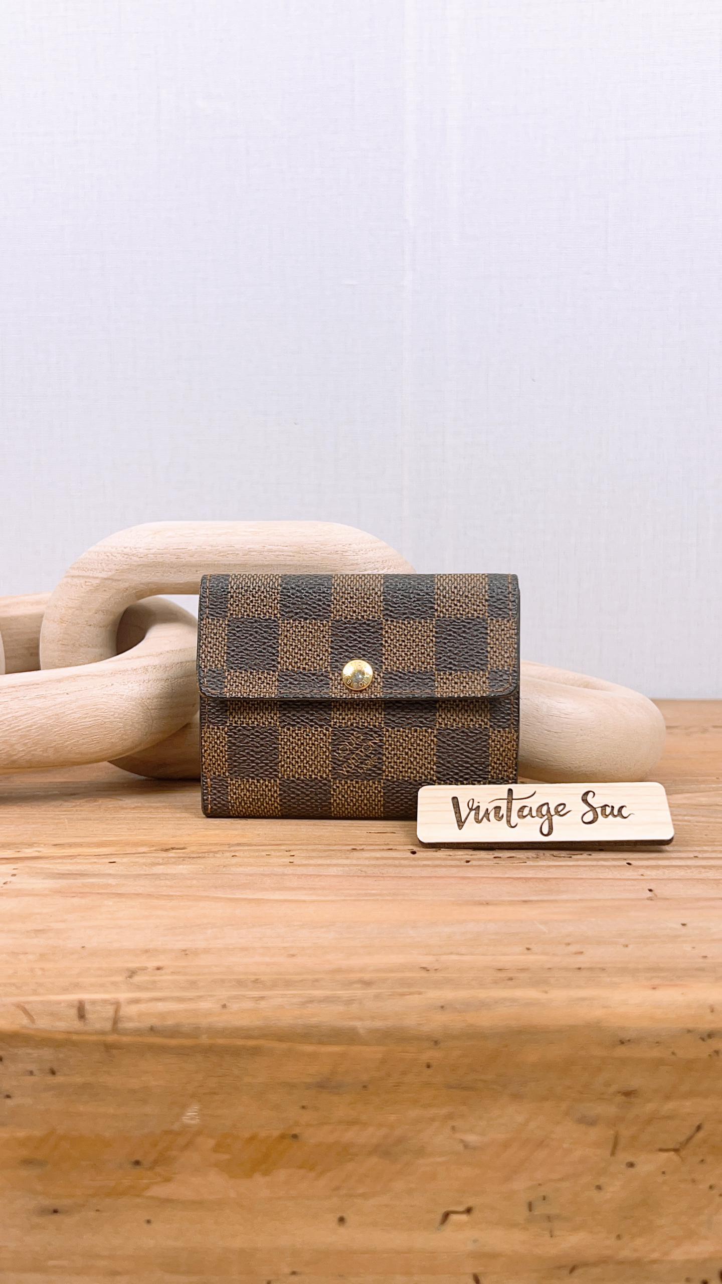 LV Damier Ebene Compact Wallet