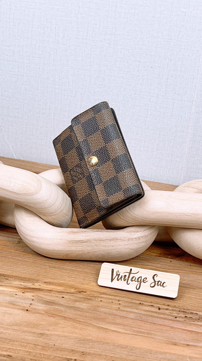 LV Damier Ebene Compact Wallet