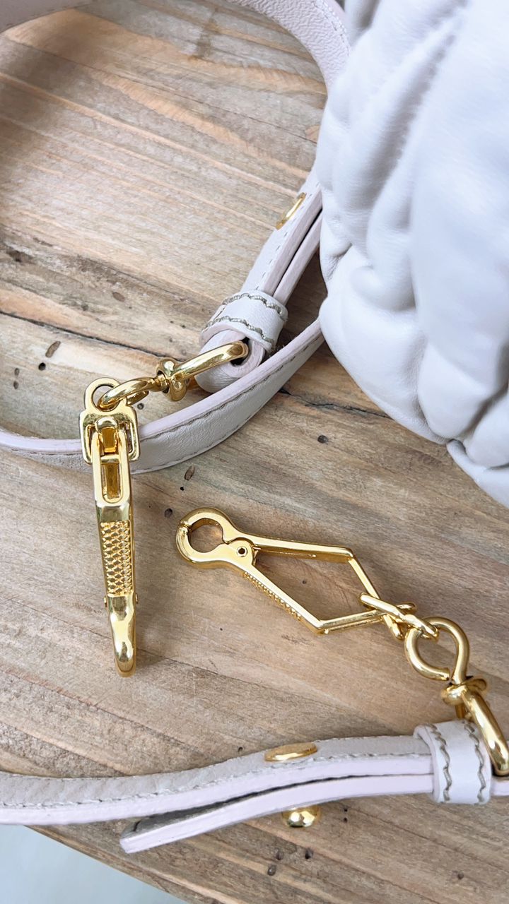 Miu Miu Pink Matelasse Top Handle Bag