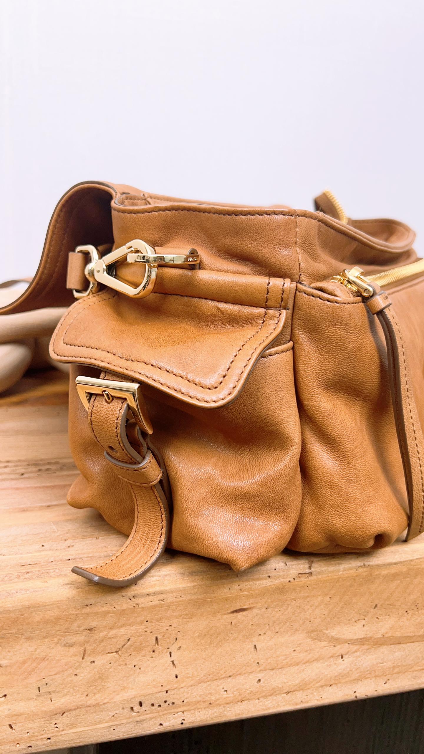 Prada Caramel Explore 2 Way Bag