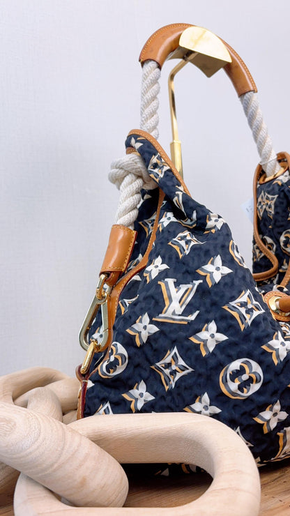 LV Navy Blue Limited Edition Bulles MM