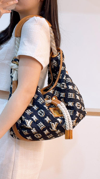 LV Navy Blue Limited Edition Bulles MM