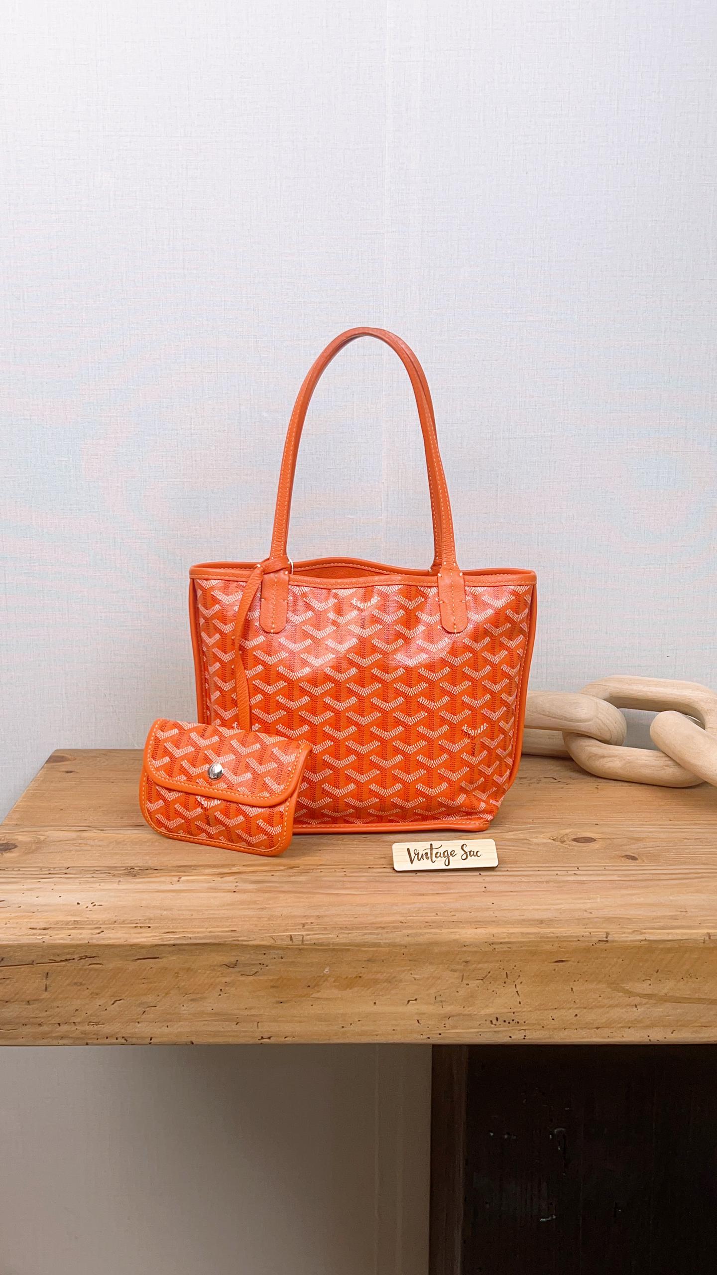 Goyard Mini Anjou in Orange
