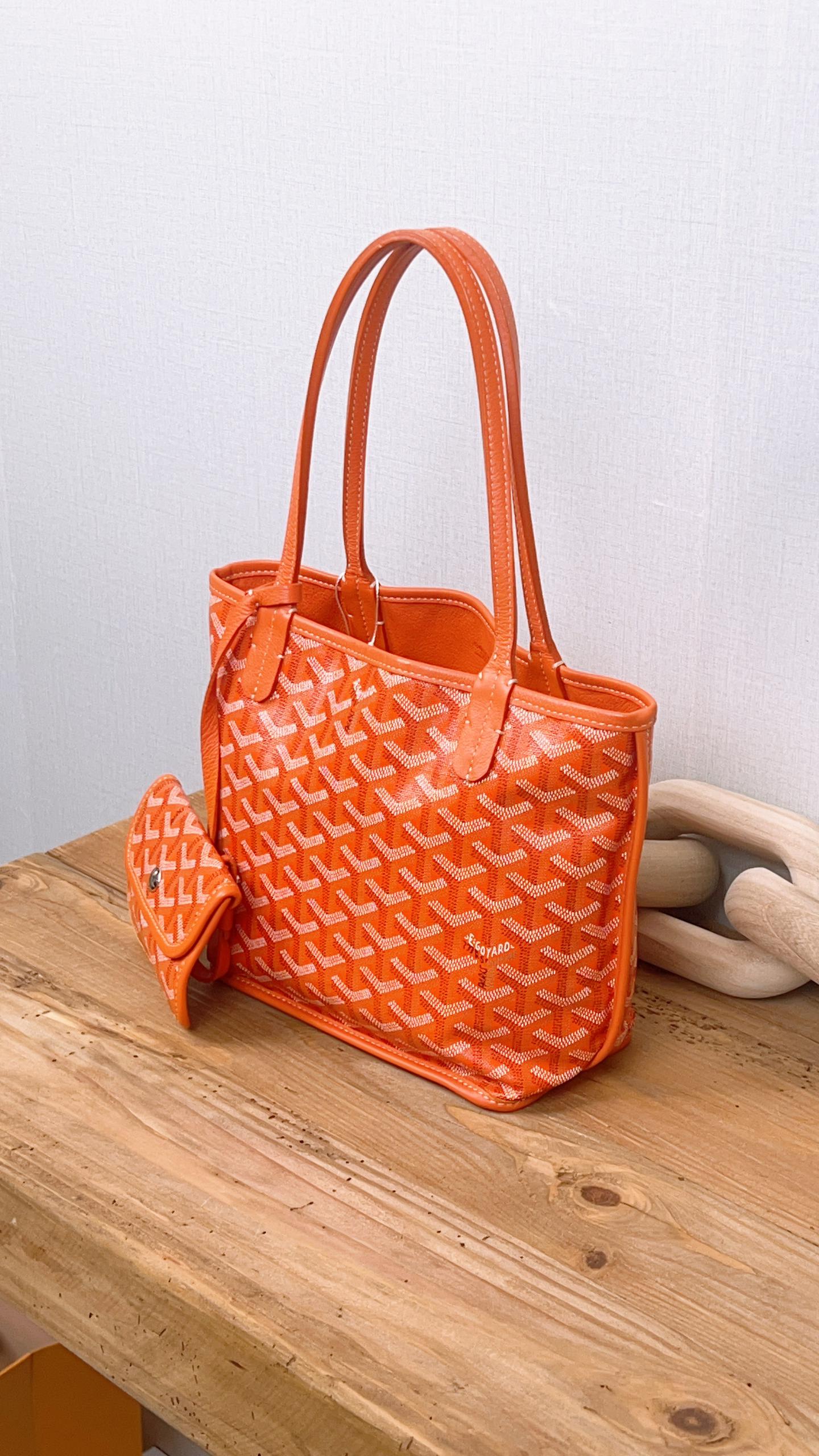 Goyard Mini Anjou in Orange