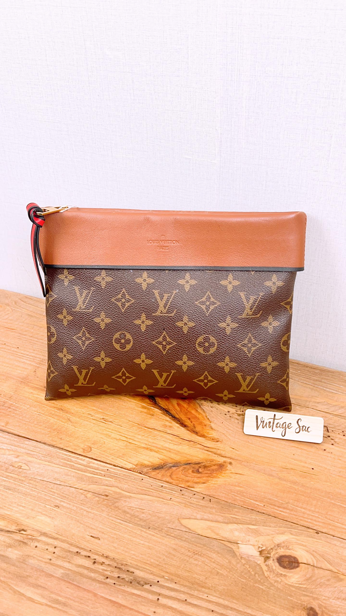 LV Monogram Caramel Tuileris Pochette