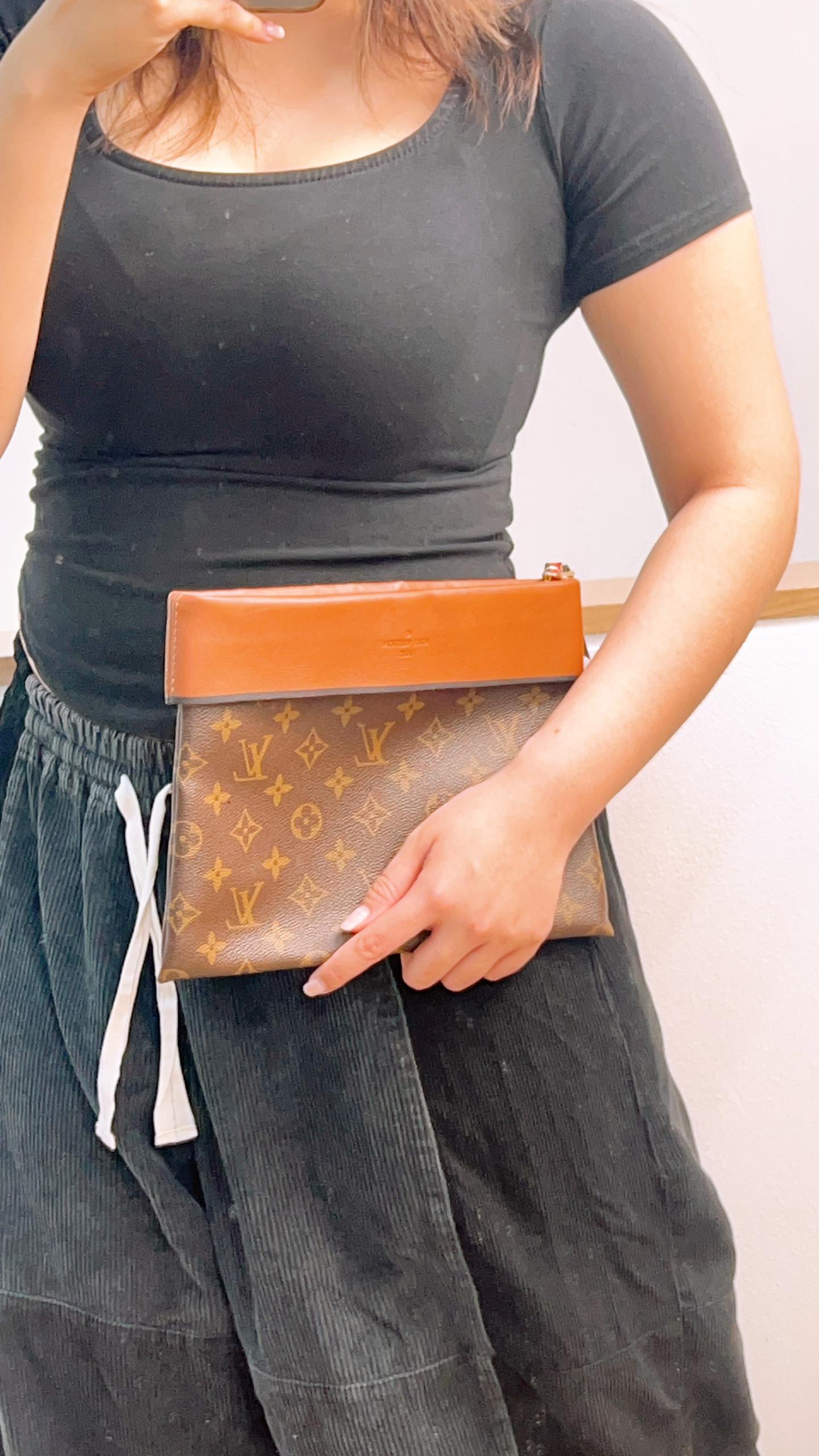 LV Monogram Caramel Tuileris Pochette
