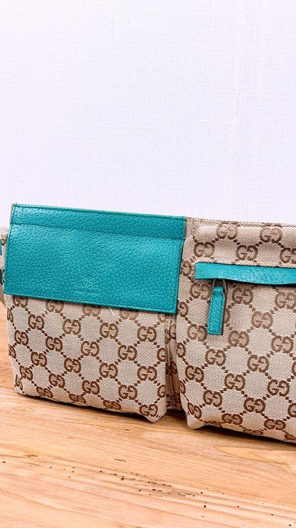 Gucci Double Pocket Belt Bag