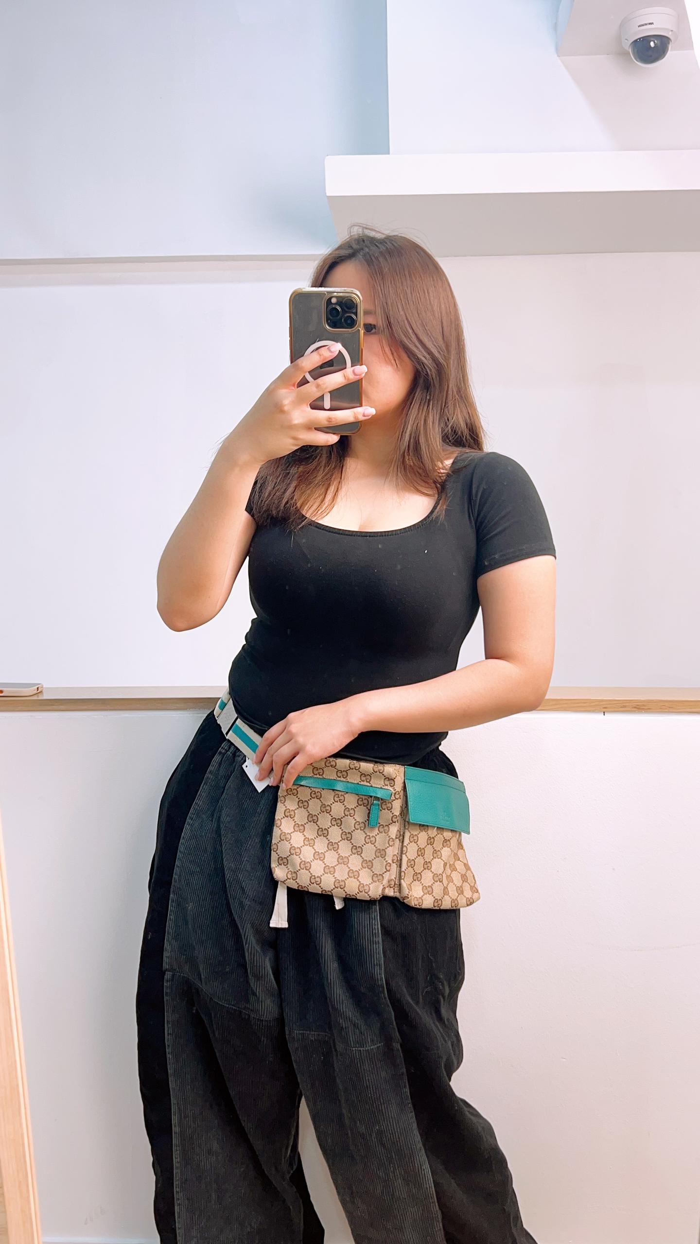 Gucci Double Pocket Belt Bag