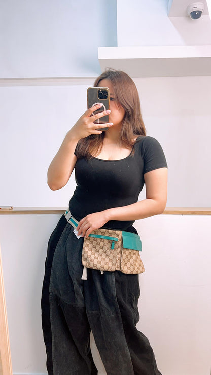 Gucci Double Pocket Belt Bag