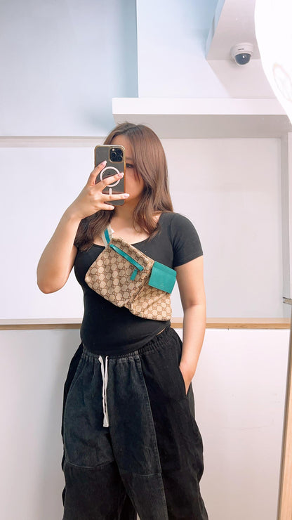 Gucci Double Pocket Belt Bag