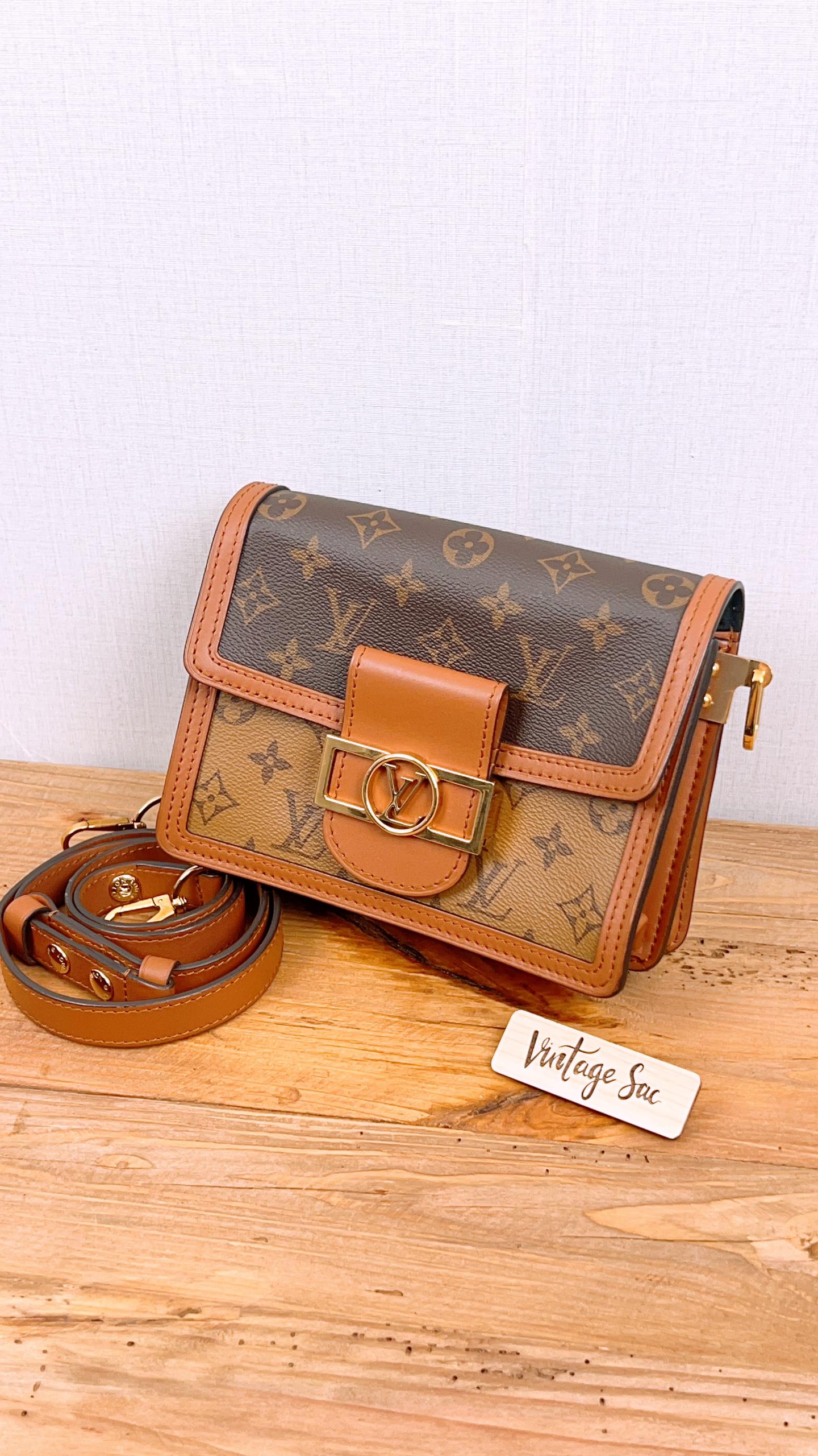 LV Reverse Monogram Mini Dauphine