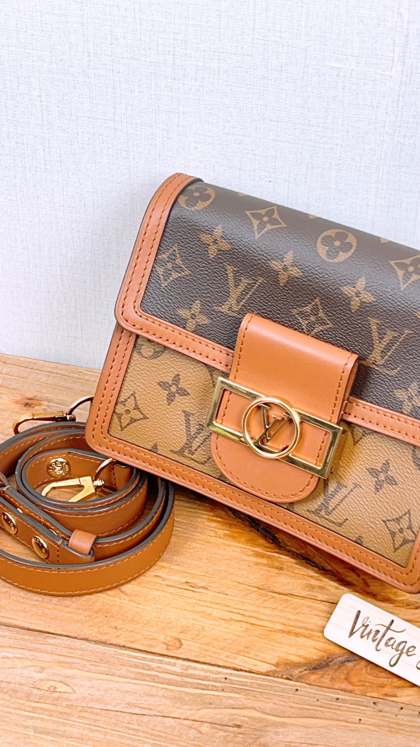 LV Reverse Monogram Mini Dauphine