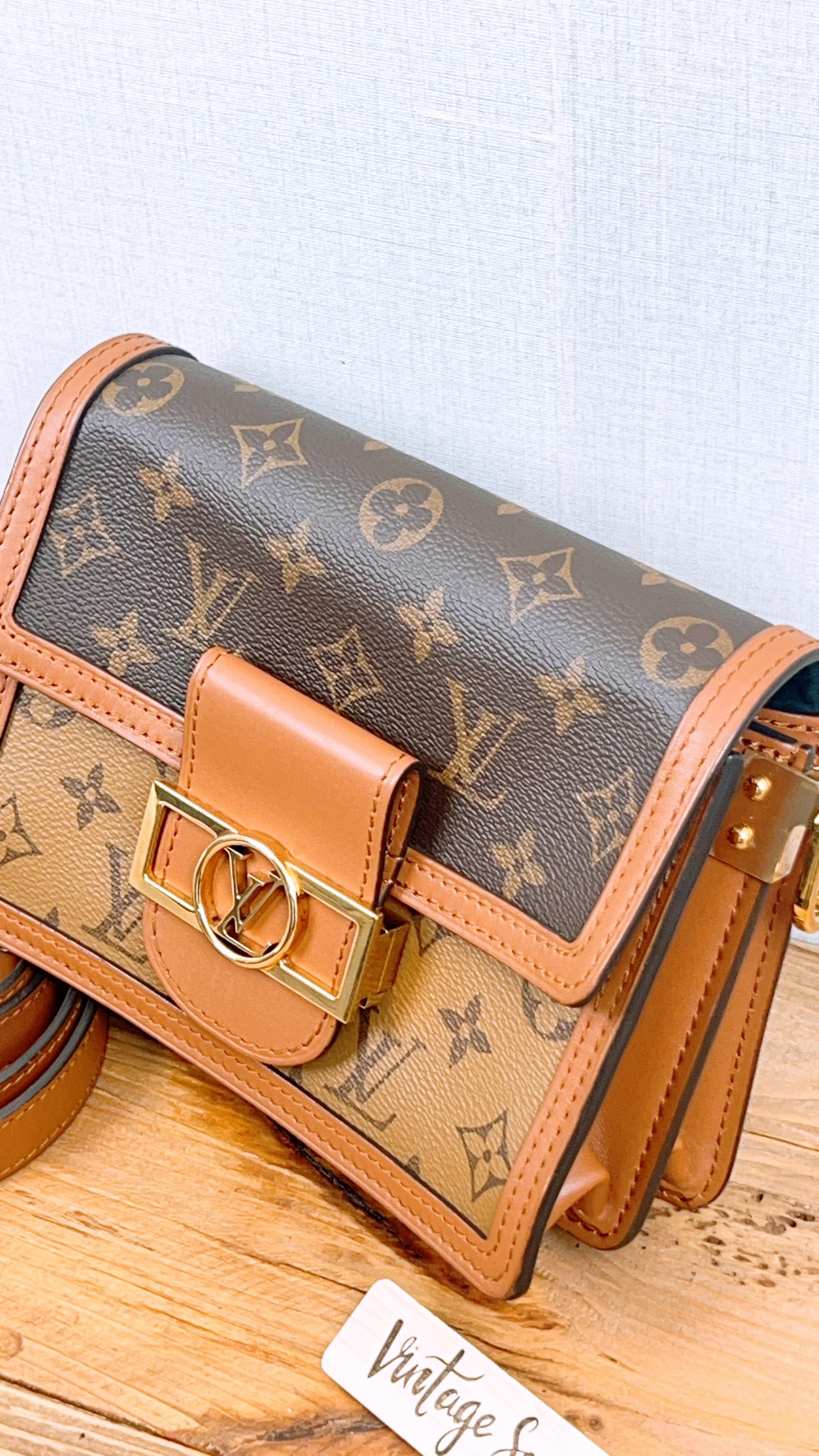 LV Reverse Monogram Mini Dauphine