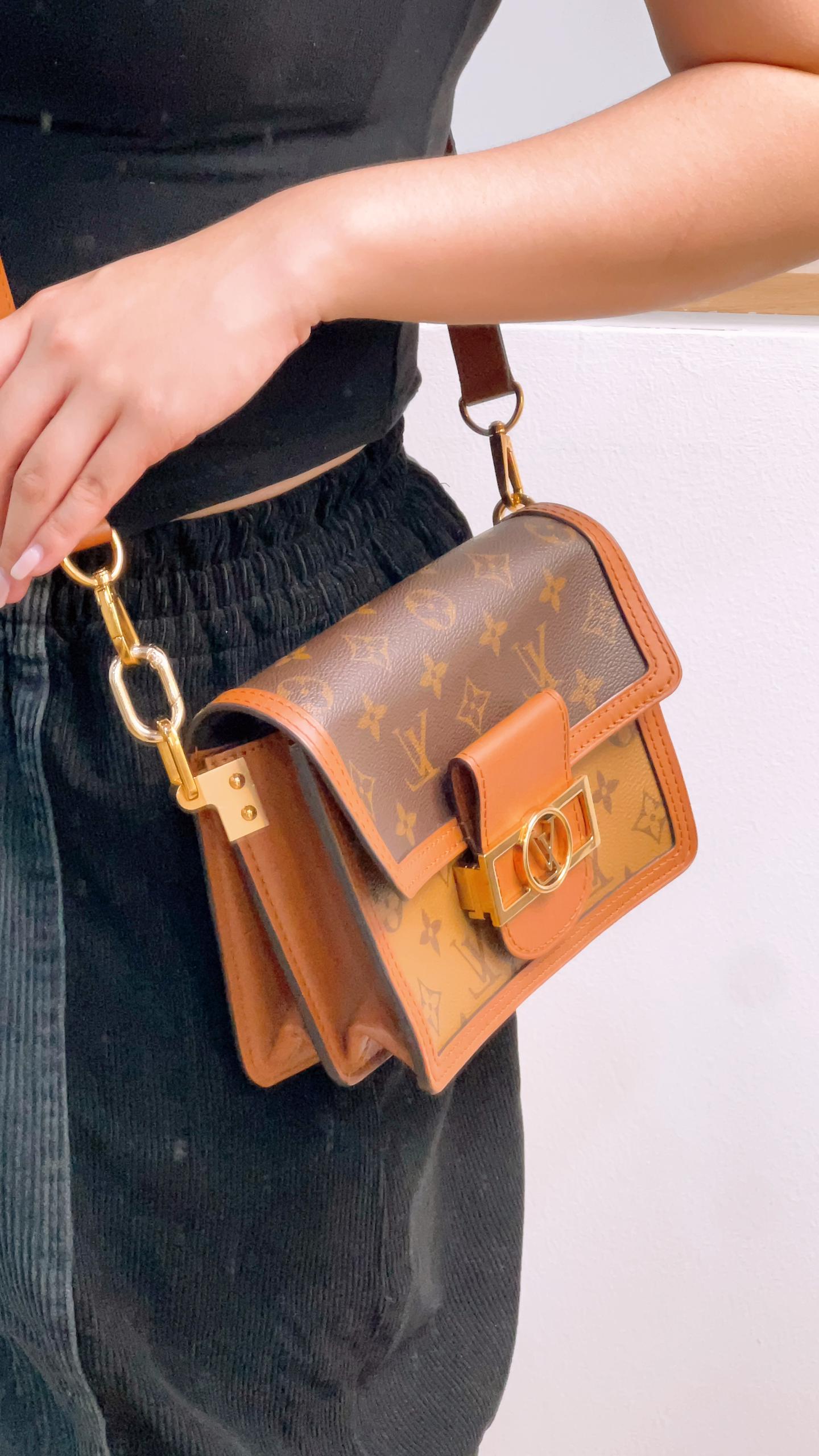 LV Reverse Monogram Mini Dauphine