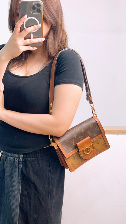 LV Reverse Monogram Mini Dauphine