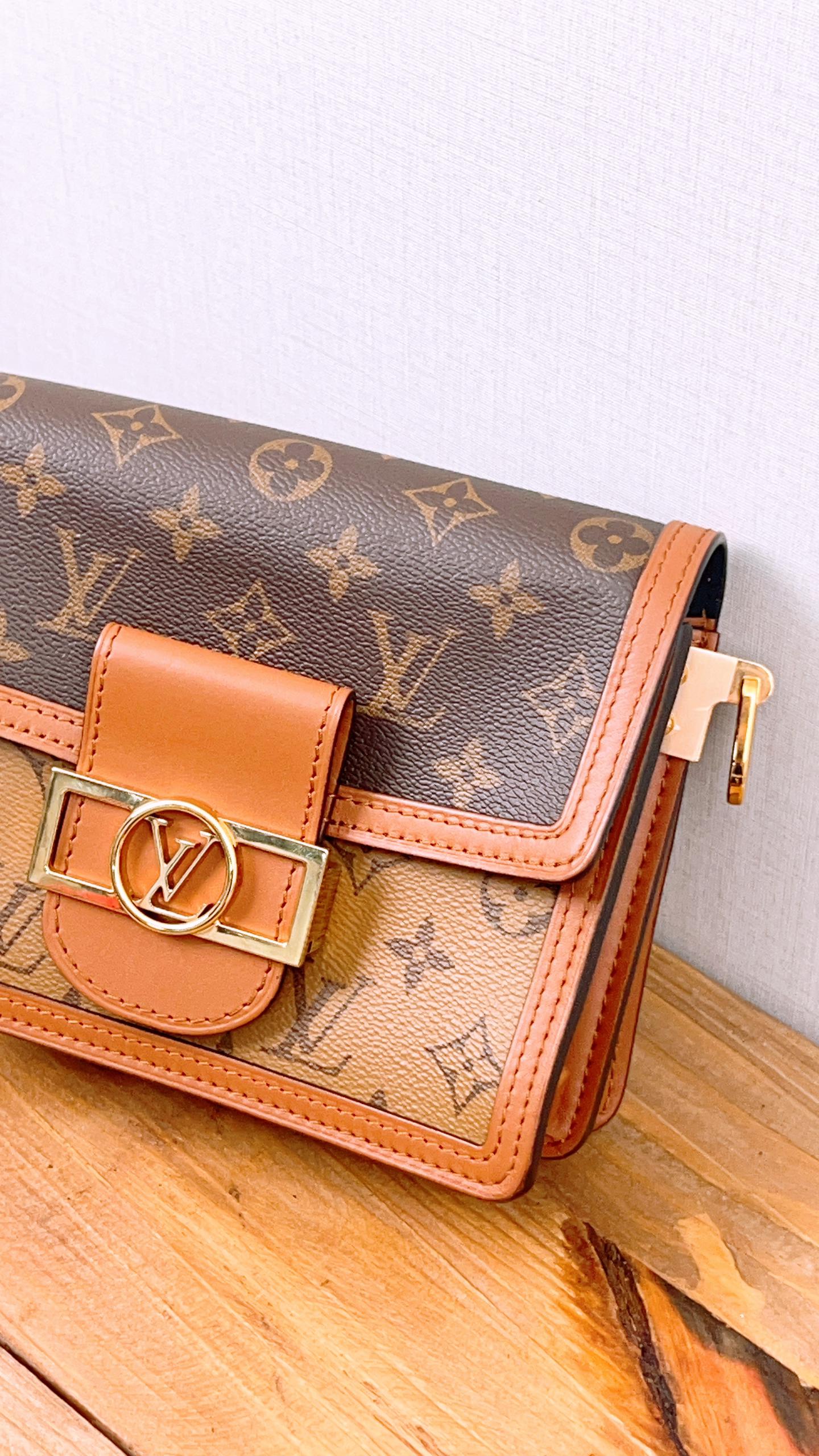 LV Reverse Monogram Mini Dauphine