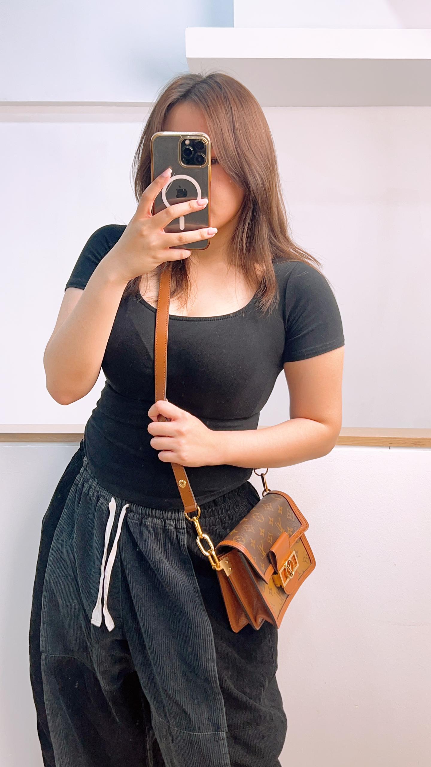 LV Reverse Monogram Mini Dauphine
