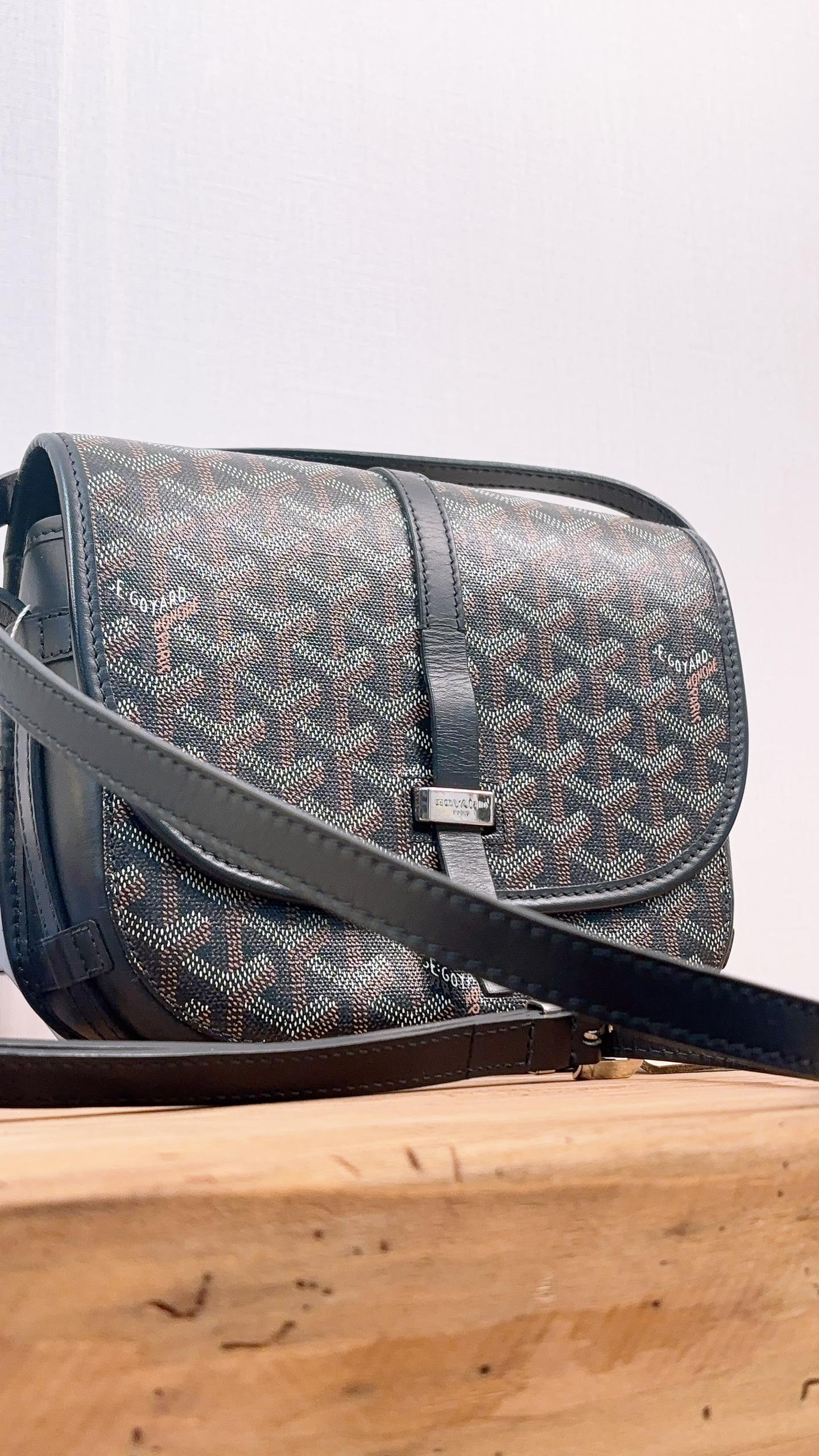Goyard Black Belvedere PM