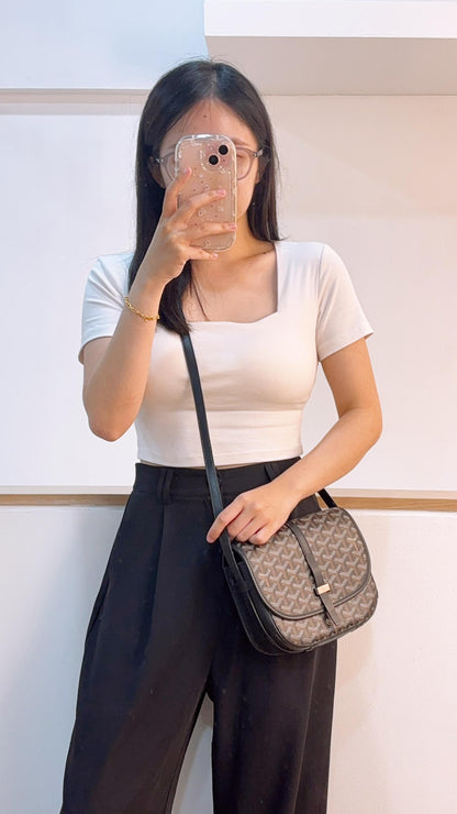 Goyard Black Belvedere PM