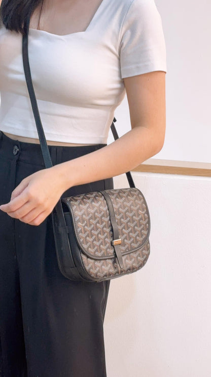 Goyard Black Belvedere PM