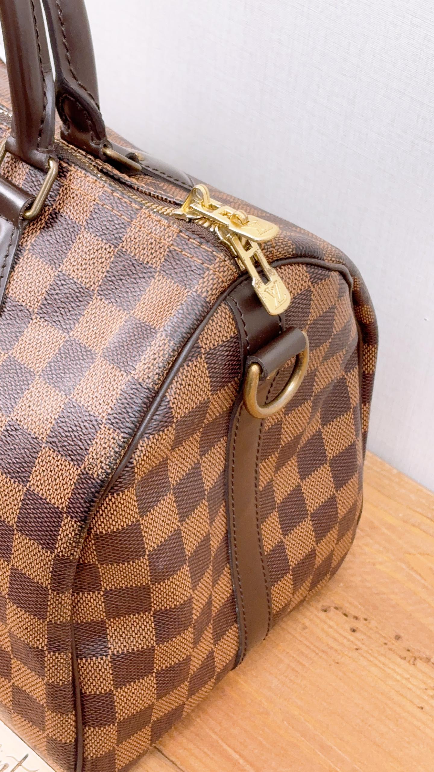 LV Damier Ebene Speedy 30 Bandouliere