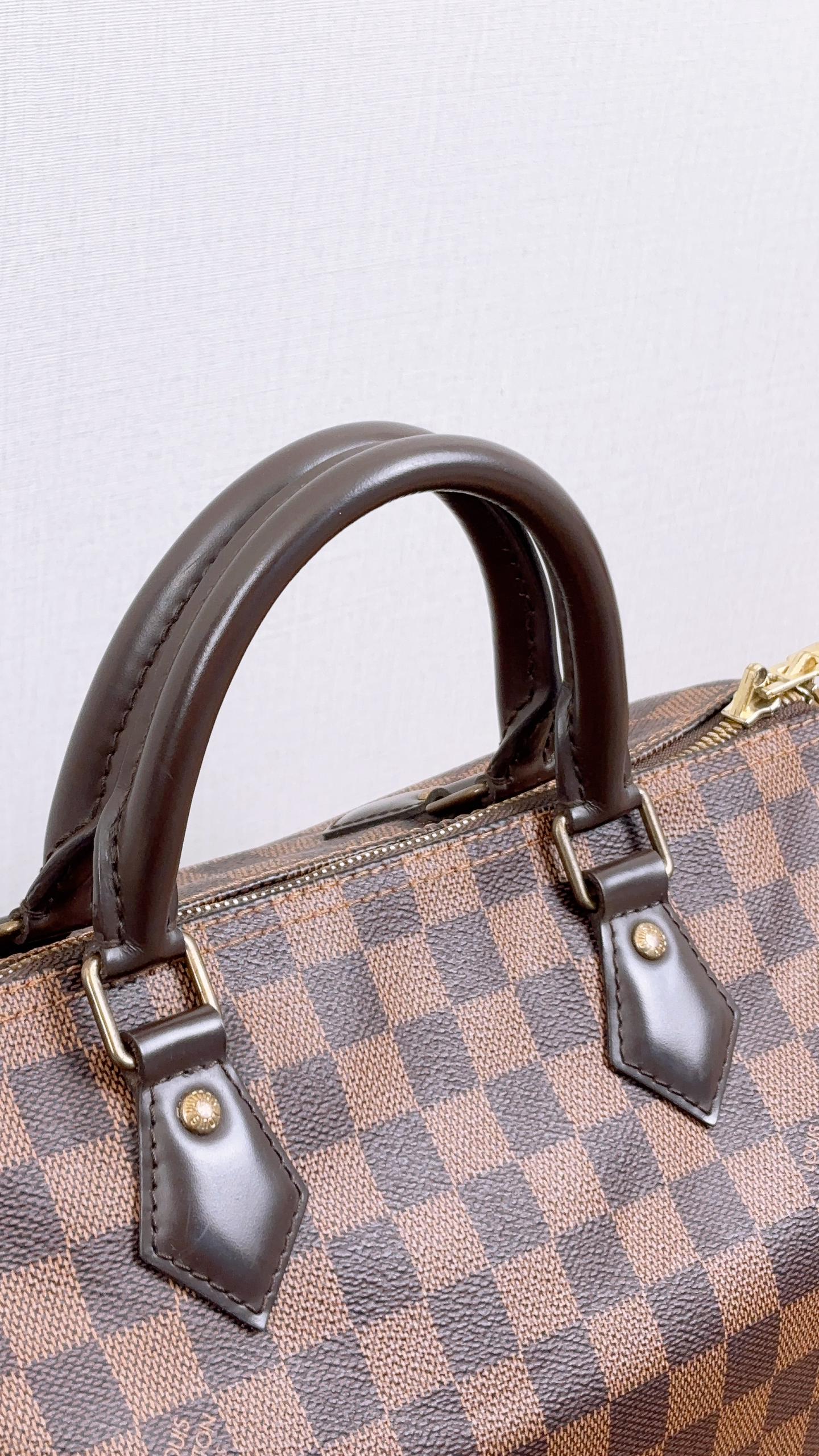 LV Damier Ebene Speedy 30 Bandouliere
