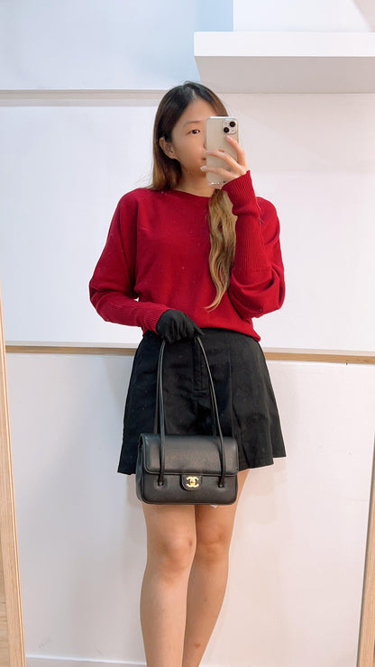 Chanel 26P Black Caviar Small Preppy Coco (GHW)