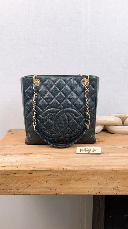 Chanel Black Caviar PST (GHW)