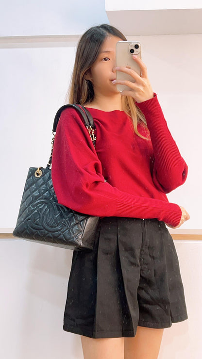 Chanel Black Caviar PST (GHW)