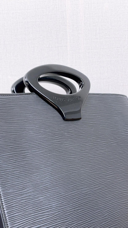 LV Black Epi Vintage Ombre Tote