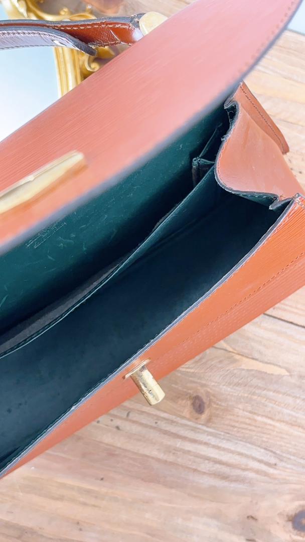 LV Brown Epi Tilsitt Shoulder Bag