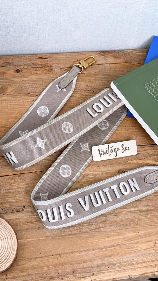 LV Tourterelle Beige / Cream Strap