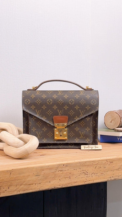 LV Monogram Vintage Monceau 28 Bag
