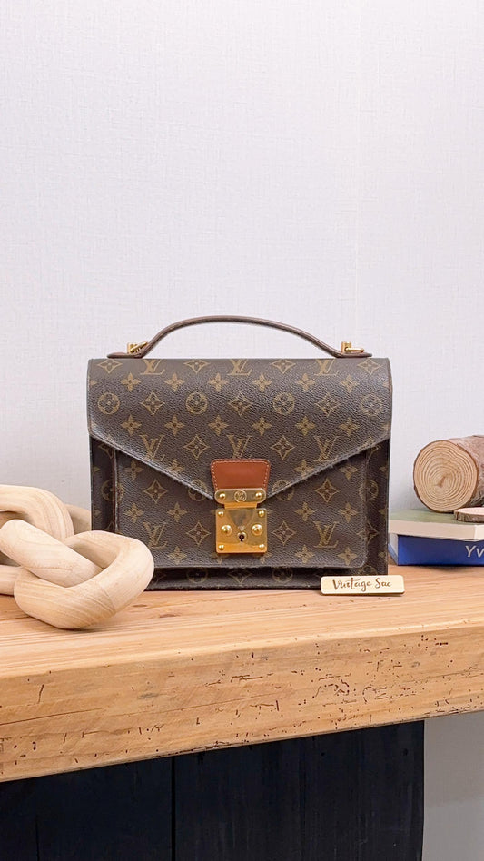 LV Monogram Vintage Monceau 28 Bag