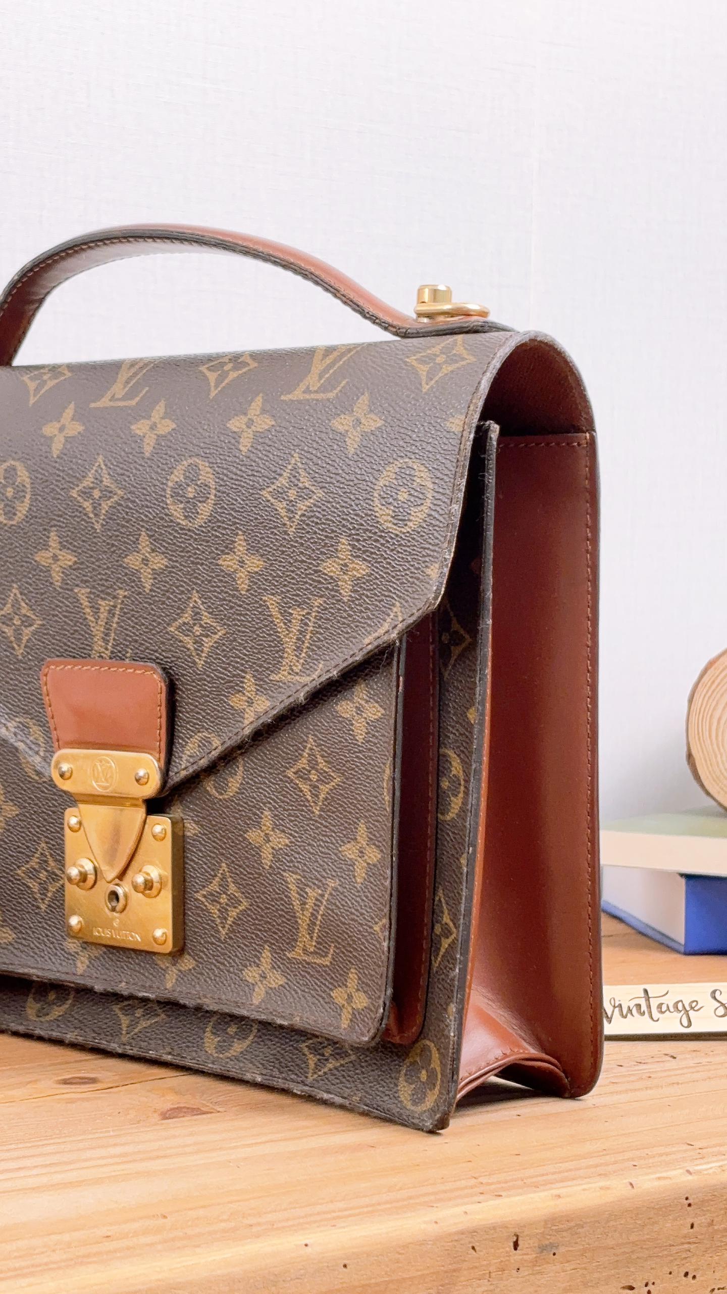 LV Monogram Vintage Monceau 28 Bag