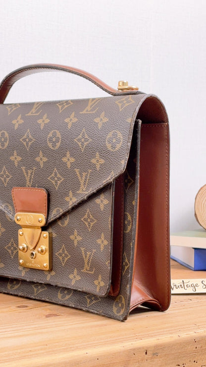 LV Monogram Vintage Monceau 28 Bag
