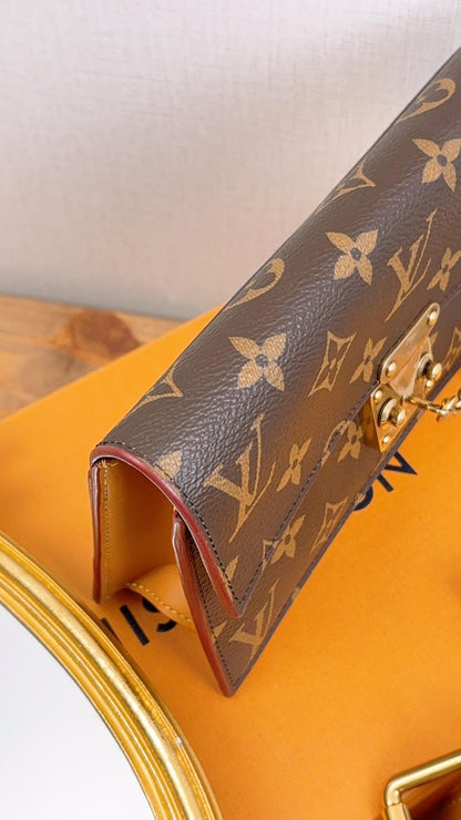 LV Monogram S-Lock Belt Pouch