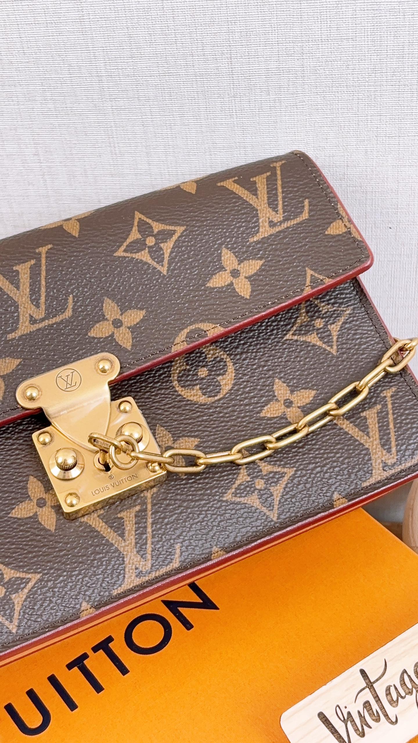 LV Monogram S-Lock Belt Pouch