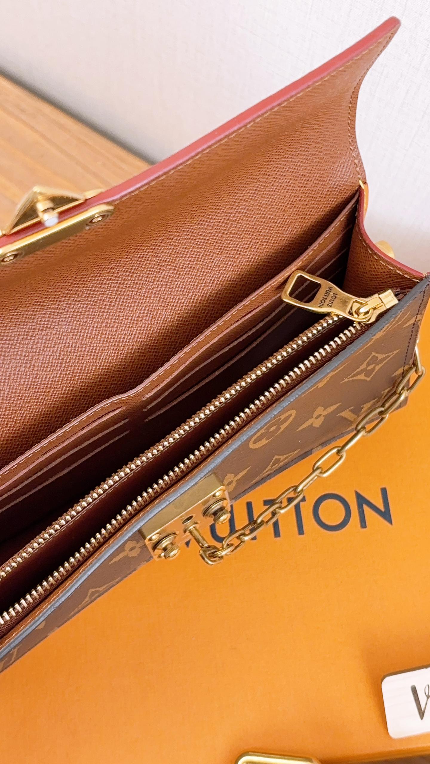 LV Monogram S-Lock Belt Pouch