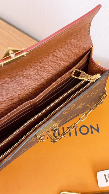 LV Monogram S-Lock Belt Pouch
