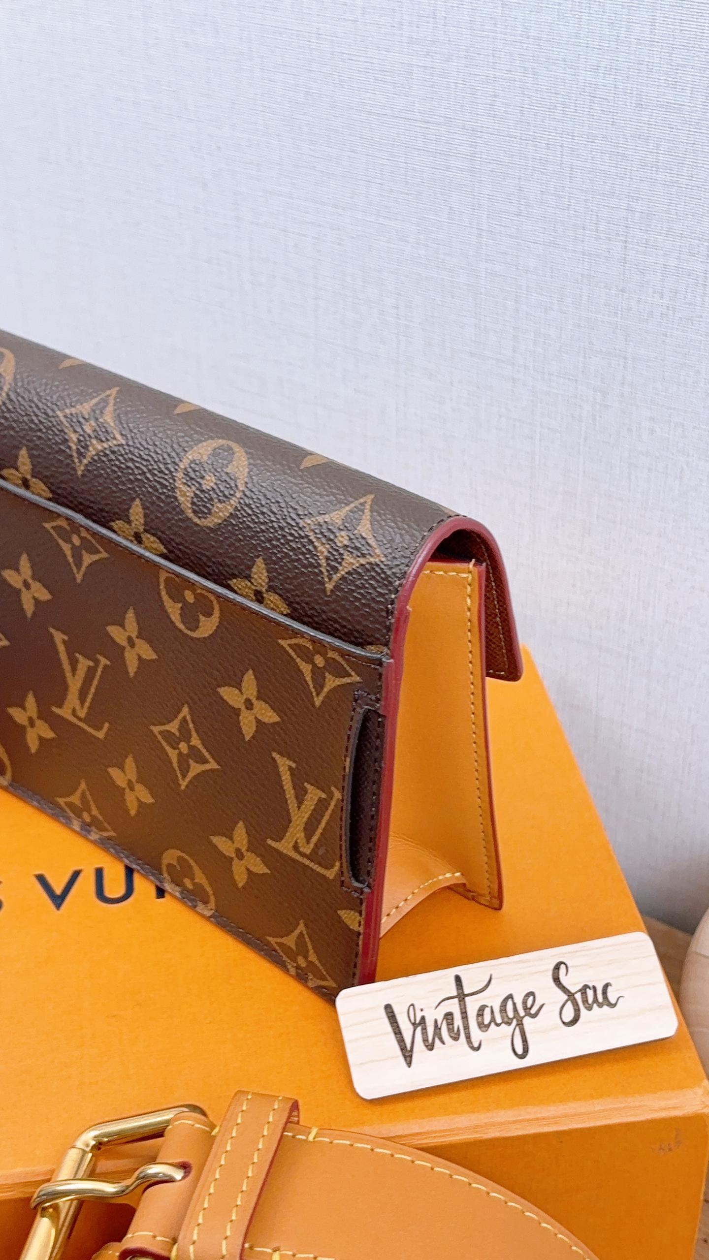 LV Monogram S-Lock Belt Pouch