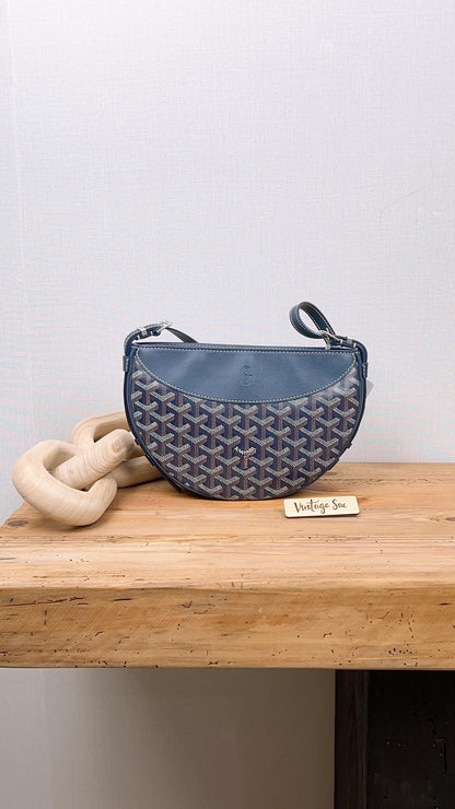 Goyard Navy Hirondelle Bag