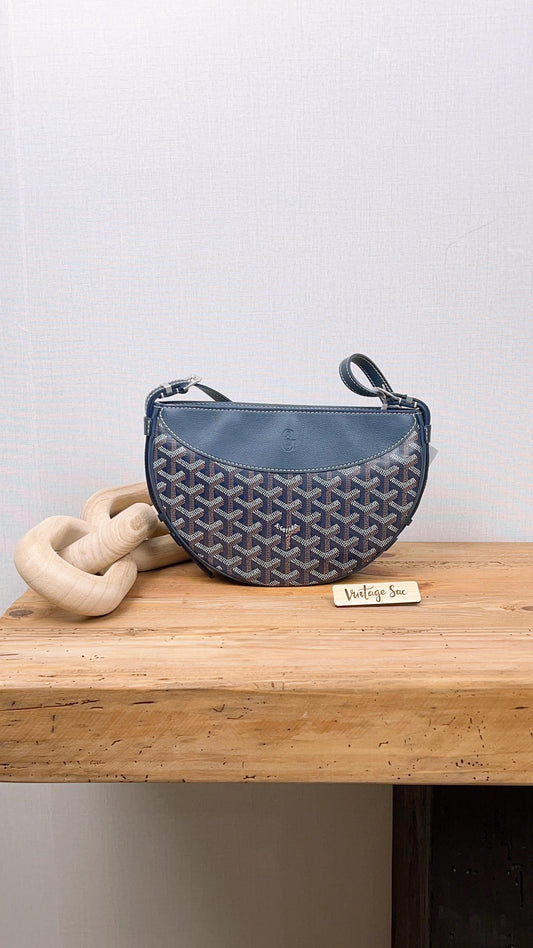 Goyard Navy Hirondelle Bag