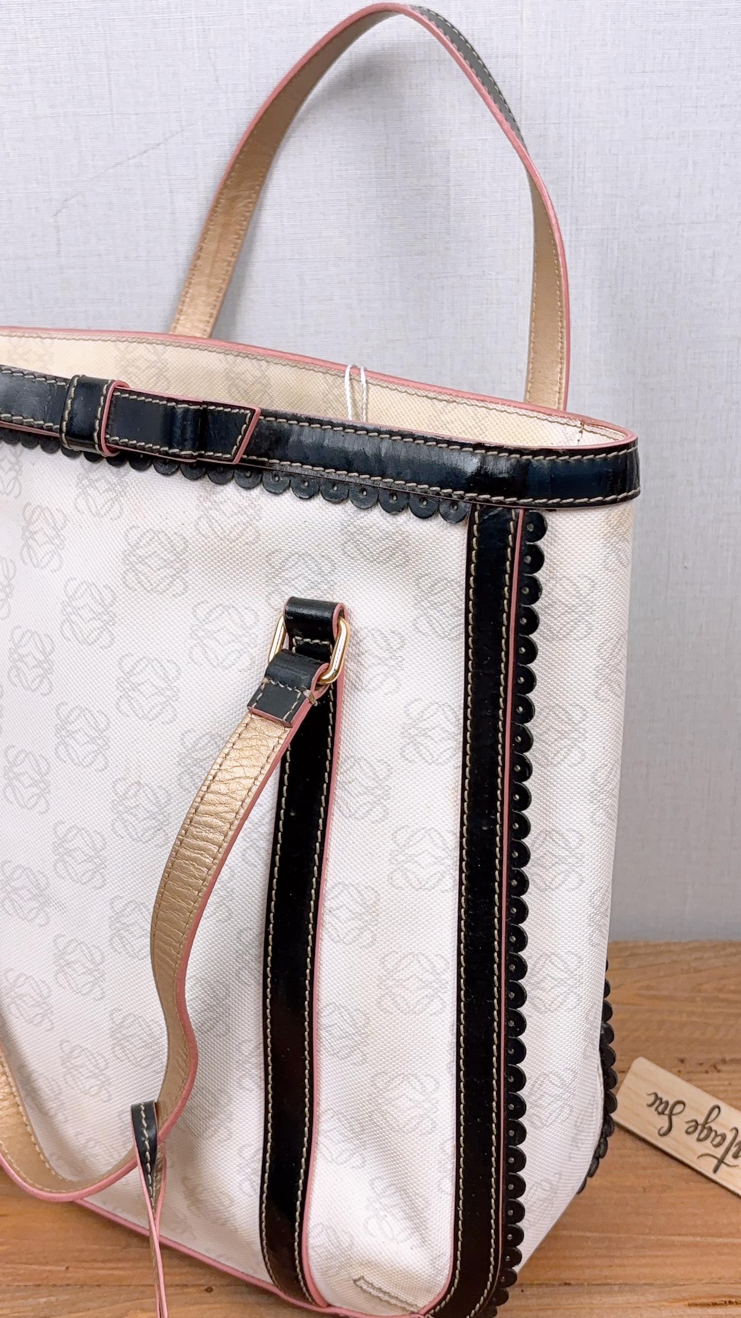 Gucci Canvas Bamboo Bullet Shoulder Bag